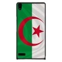 CPRN1ASCENDP6DRAPALGERIE - Coque rigide pour Huawei Ascend P6 avec impression Motifs drapeau de l'Algérie