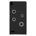 CPRN1ASCENDP6TROUBALLE - Coque rigide pour Huawei Ascend P6 avec impression Motifs impacts de balles