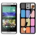 CPRN1DES610MAQUILLAGE - Coque noire pour HTC Desire 610 motif palette de maquillage