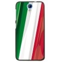 CPRN1DES620DRAPITALIE - Coque rigide noire pour HTC Desire 620 avec impression Motif drapeau de l'Italie
