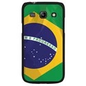CPRN1S3DRAPBRES - Coque rigide Noir Samsung Galaxy S3 I9300 avec motif Drapeau Brésil