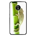 CPRN1MOTOG5CAMELEON - Coque rigide pour Motorola Moto G5 avec impression Motifs caméleon sur un bamboo