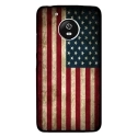 CPRN1MOTOG5DRAPUSAVINTAGE - Coque rigide pour Motorola Moto G5 avec impression Motifs drapeau USA vintage