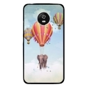 CPRN1MOTOG5ELEPHANT - Coque rigide pour Motorola Moto G5 avec impression Motifs éléphant dans les nuages