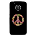 CPRN1MOTOG5PEACELOVE - Coque rigide pour Motorola Moto G5 avec impression Motifs Peace and Love fleuri