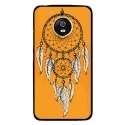 CPRN1MOTOG5REVEORANGE - Coque rigide pour Motorola Moto G5 avec impression Motifs attrape rêve sur fond orange