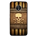 CPRN1MOTOG5SKULLPIRATE - Coque rigide pour Motorola Moto G5 avec impression Motifs pirate et tête de mort