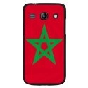CPRN1S3DRAPMAROC - Coque noire Samsung Galaxy 3 i9300 impression drapeau Maroc