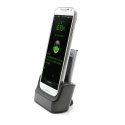 CRADDUONOIRGS4 - Station Accueil Duo Charge Synchronisation Samsung Galaxy S4 coloris Noir