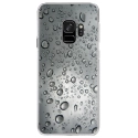 CRYSGALAXYS9GOUTTEEAU - Coque rigide transparente pour Samsung Galaxy S9 avec impression Motifs gouttes d'eau