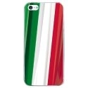 CRYSIPHONE5CDRAPITALIE - Coque rigide transparente pour Apple iPhone 5C avec impression Motifs drapeau de l'Italie
