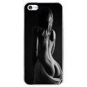 CRYSIPHONE5CFEMMENUE - Coque rigide transparente pour Apple iPhone 5C avec impression Motifs femme dénudée