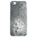 CRYSIPHONE5CGOUTTEEAU - Coque rigide transparente pour Apple iPhone 5C avec impression Motifs gouttes d'eau