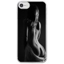 CRYSIPHONE7FEMMENUE - Coque rigide transparente pour Apple iPhone 7 avec impression Motifs femme dénudée
