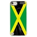 CRYSTOUCH5DRAPJAMAIQUE - Coque rigide transparente pour Apple iPod Touch 5 avec impression Motifs drapeau de la Jamaïque