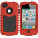 CY2-IPH4-RD - Coque Trident CYCLOPS 2 Series rouge pour iPhone 4 4S