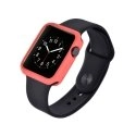 DEVIATPUWATCH42ROSE - Coque souple Devia pour Apple Watch 42 mm coloris rose