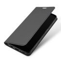 DUX-FOLIOS9PLUSGREY - Etui Galaxy S9 Plus gris fin avec rabat latéral aimant invisible et coque souple