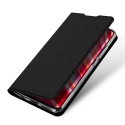 DUX-REDNOTE8PRONOIR - Etui Xiaomi Redmi Note 8 PRO noir fin avec rabat latéral aimant invisible et coque souple