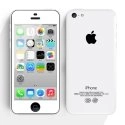 ECRANCOLORIP5BLANC - Film protecteur d'écran contours blancs pour Apple iPhone 5,5s et 5c