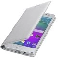 EFFA300PLEINSILVER - Etui Coque Wallet Gris Silver Samsung Galaxy A3 EF-FA300BSEGWW