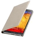 EFWN900BEIGEPLEIN - Etui Coque Wallet Beige Samsung Galaxy Note 3 EF-WN900BUEGWW