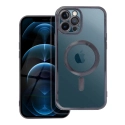 ELECTRO-IP12PMAXNOIR - Coque pour iPhone 12 Pro Max avec système MagSafe et protection lentilles coloris noir