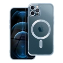 ELECTRO-IP12PROBLEU - Coque pour iPhone 12 Pro avec système MagSafe et protection lentilles coloris bleu