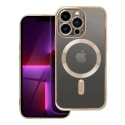 ELECTRO-IP13PROGOLD - Coque pour iPhone 13 Pro avec système MagSafe et protection lentilles coloris gold