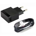 EP880-EC803 - Chargeur secteur EP-880 + Câble EC-803 origine Sony prise micro-USB