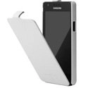ETUISMI9100BNFC - Etui coque Samsung blanc en cuir pour Galaxy S II I9100 NFC