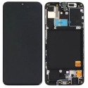 FACE-GALAXYA31 - Ecran complet origine Samsung Galaxy A31 coloris noir GH82-22761A / GH82-22905A