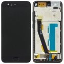 FACE-MI6NOIR - VItre tactile et écran LCD Xiaomi Mi-6 coloris noir sur chassis