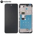 FACE-MOTOG23 - Ecran complet origine Motorola pour Moto G23 Vitre tactile et dalle LCD sur chassis