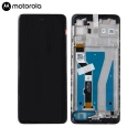 FACE-MOTOG60 - Ecran complet origine Motorola pour Moto G60 Vitre tactile et dalle LCD sur chassis NOIR