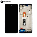 FACE-MOTOG71 - Ecran complet origine Motorola pour Moto G71 Vitre tactile et dalle LCD sur chassis NOIR