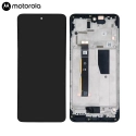 FACE-MOTOG84 - Ecran complet origine Motorola pour Moto G84(5G) Vitre tactile et dalle LCD sur chassis