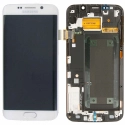 FACEAV-S6EDGEBLANC - Ecran complet origine Samsung Galaxy S6-Edge coloris blanc