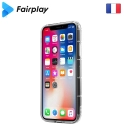 FAIRPLAY-CAPELLAIP12 - Coque Capella iPhone 12/12 Pro transparente avec contour à coussins d'air