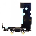 FLEXDOCKIP8NOIR - Nappe iPhone 8 Connecteur de charge Lightning et microphone