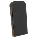 FLEXYNOIRDESIRE320 - Etui rabat vertical noir pour HTC Desire 320 logement carte fermeture aimantée