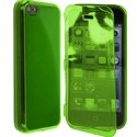 FLIPGELVERTIP5C - Etui Gel rabat et tactile pour iPhone 5c vert