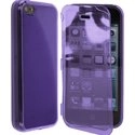 FLIPGELVIOLETIP5C - Etui Gel rabat et tactile pour iPhone 5c violet