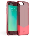 FORCEPUR-IP678ROUGE - Coque iPhone 6/7/8/SE(2020) souple et antichoc Force-Case PUR avec contour renforcé coloris rouge