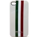 FTHCP4TRW - Coque rigide blanche glossy Fiat 500 Apple iPhone 4/4S