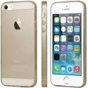 GCASESKINIP5GOLD - Coque GCase ultra fine Skin Gel coloris Gold translucide pour iPhone 5s