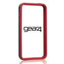 GEAR4_IC431 - IC431 Bumper Gear4 Rouge et Noir pour iPhone 4