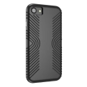 GELGRIP-IP8NOIR - Coque souple noire iPhone 7/8 texturée Grip Design