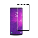 GLASS-NOTE9NOIR - Protection écran Galaxy Note-9 verre trempé incurvé transparent