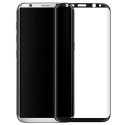 GLASS-S8PLUSNOIR - Protection écran Galaxy S8+ en verre trempé incurvé contour noir